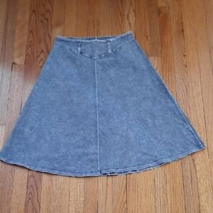 Women's Denim A-Line Skirt